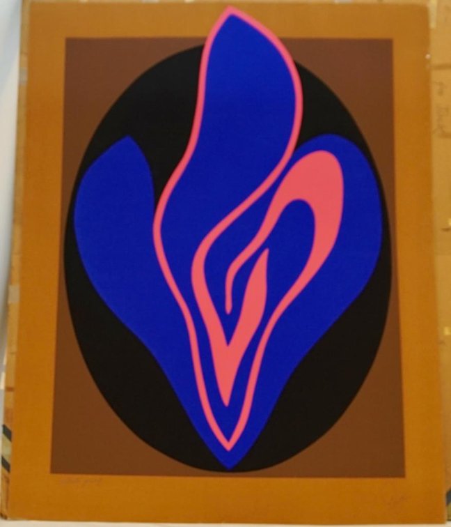 Oversized Artist Proof Screenprint by Jack Youngerman