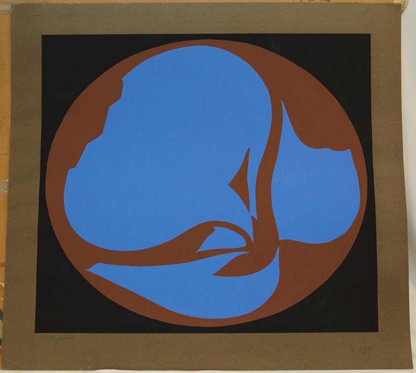Oversized Artist Proof Screenprint by Jack Youngerman