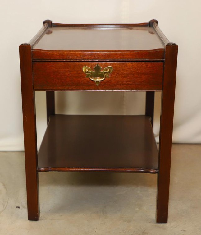 Double Tier Lamp Table