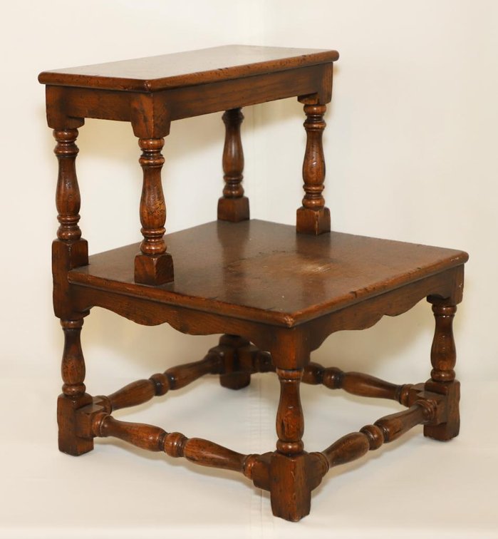 Solid Oak Bed Steps