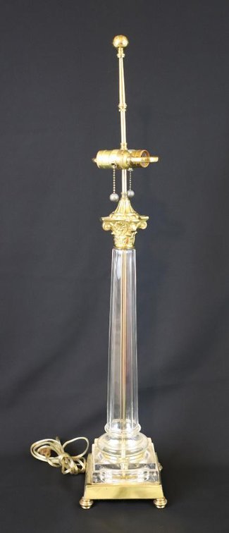 Crystal Column Lamp
