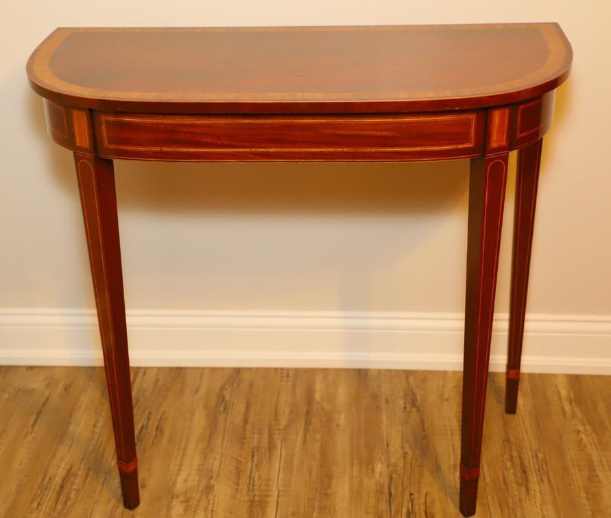Demilune Console Table