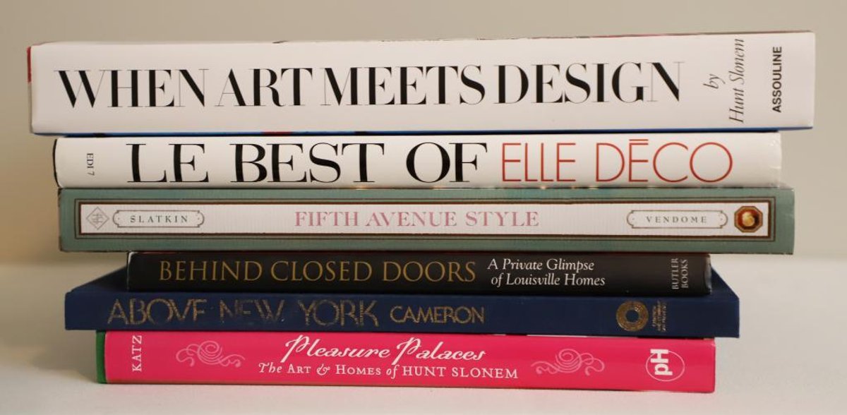 Design and Decor Coffee Table Books