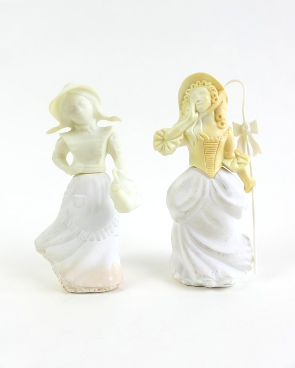 Vintage Avon Sweet Honesty Cologne Figurine Bottles
