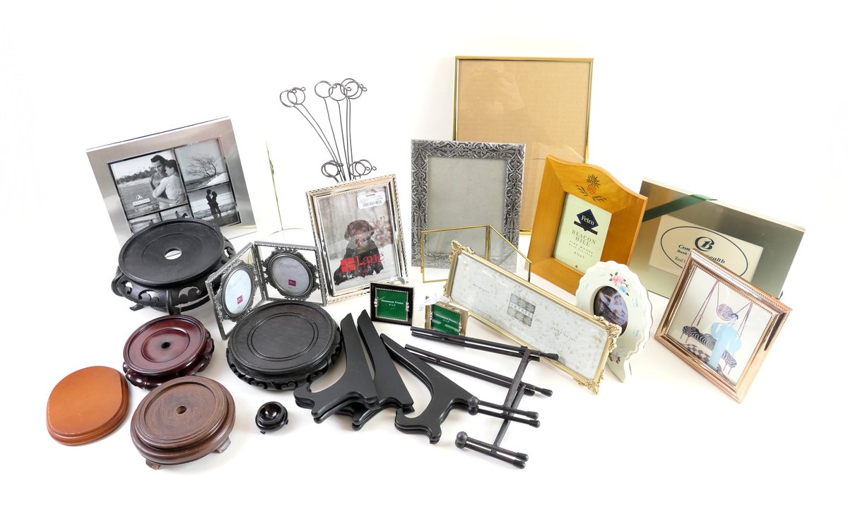 Picture Frames, Stands and More