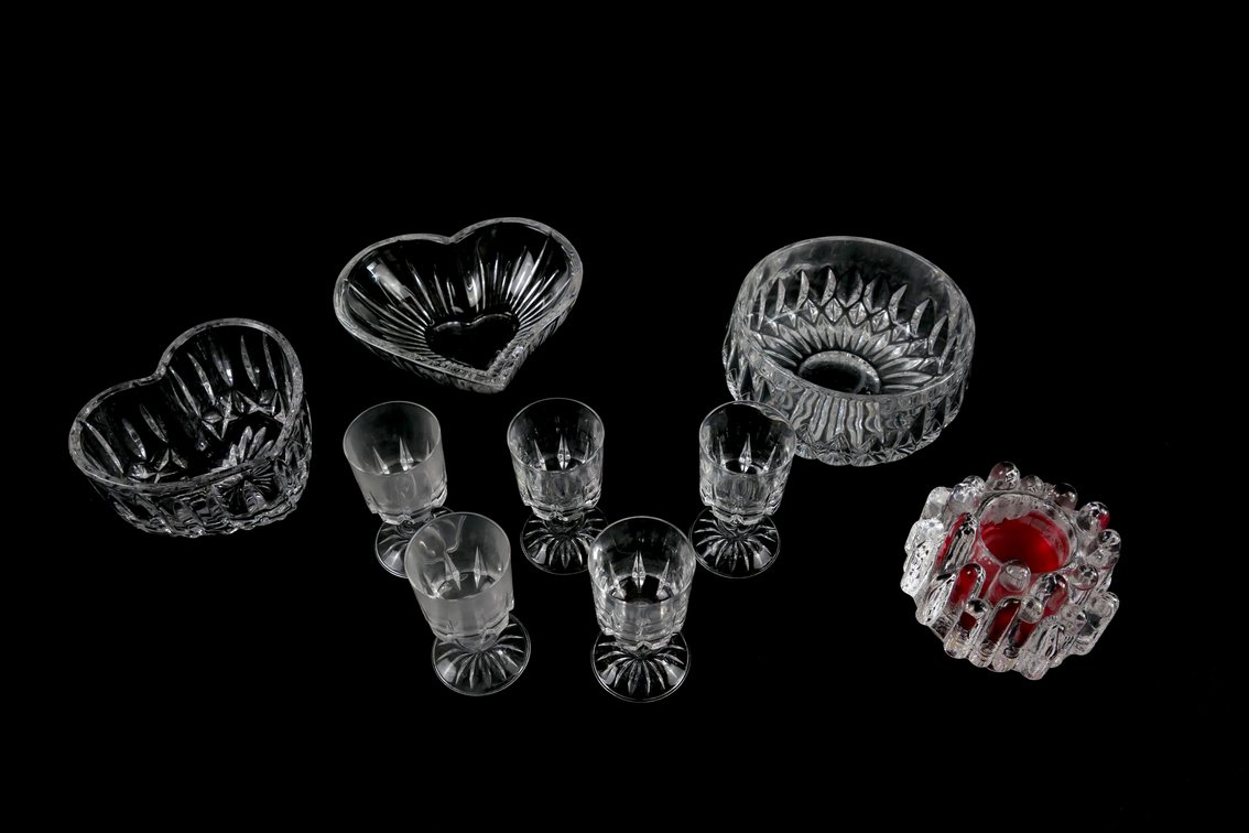Collection of Glassware