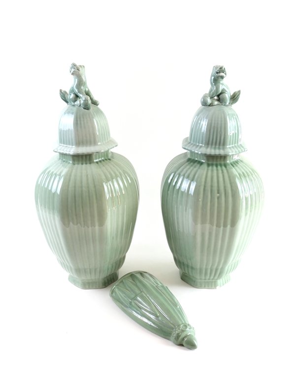 Large Decorative Urn Style Containers