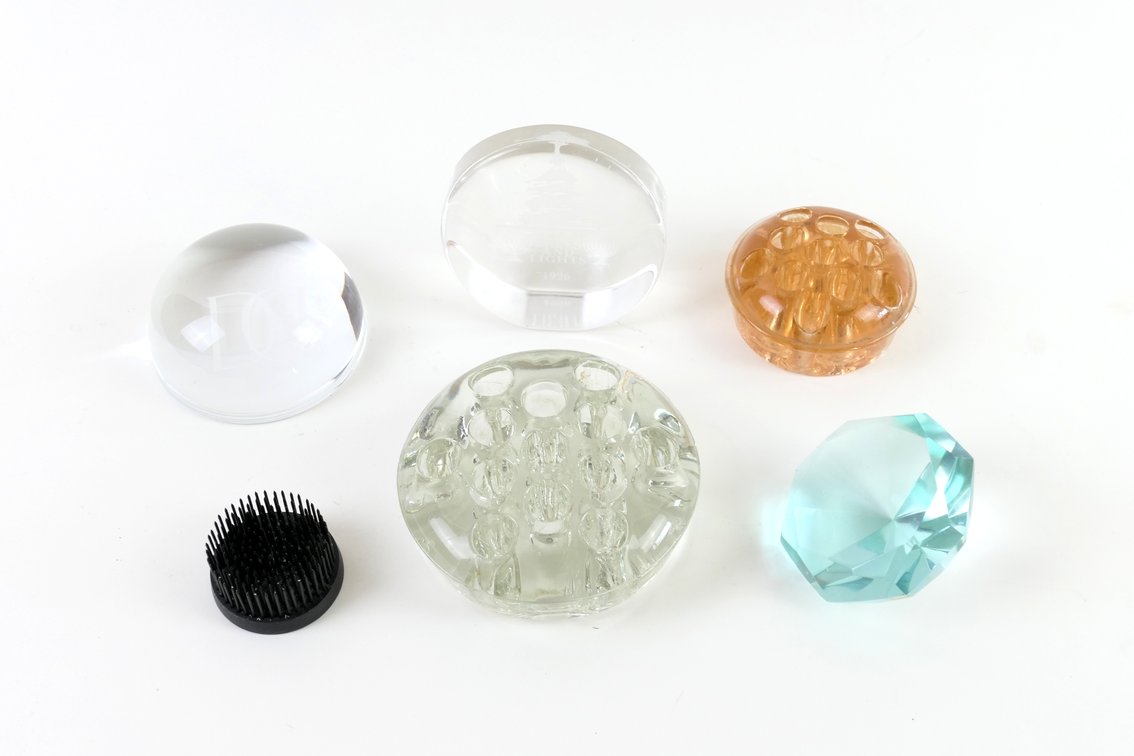 Flower Frogs and Paperweights