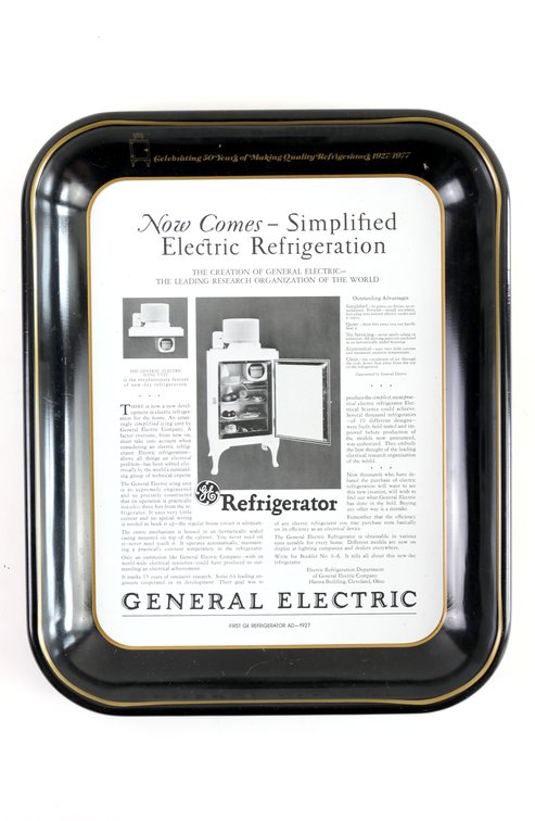 Vintage 1977 GE Advertising Tray