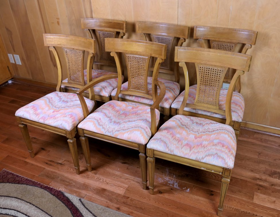 Six Thomasville Dining Room Chairs