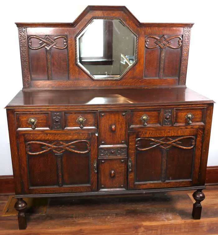 Antique Jacobean Sideboard
