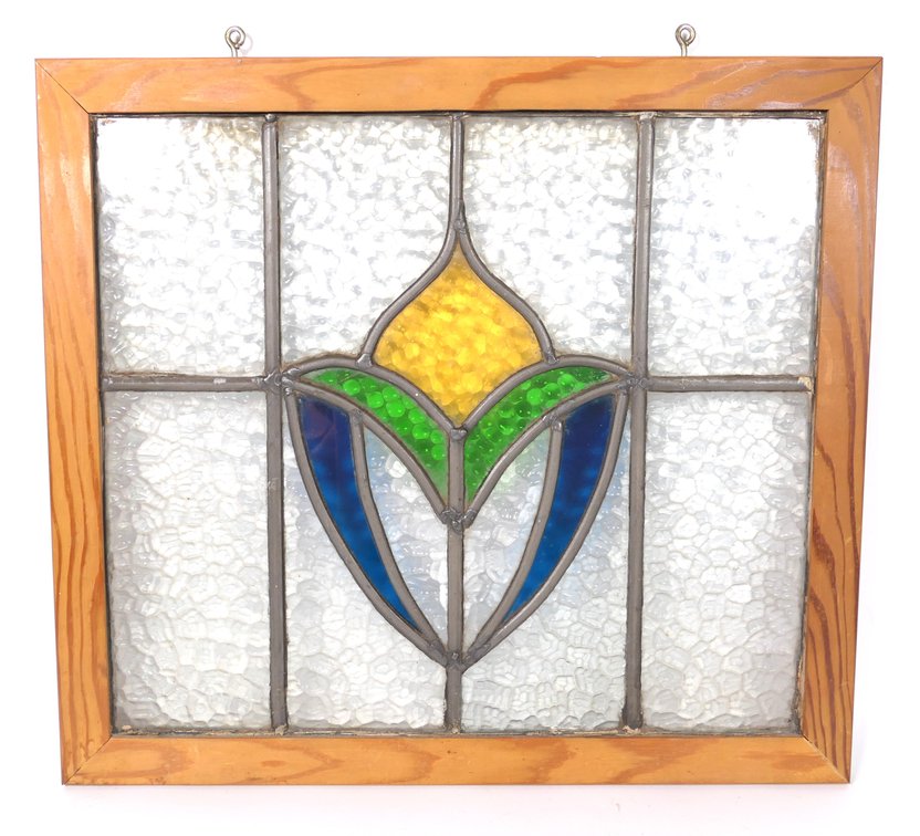 Tulip Stained Glass Panel