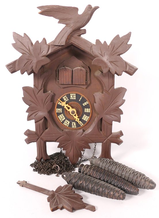 Black Forest German Musical Cuckoo Clock