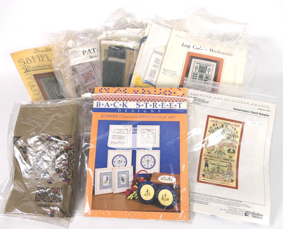Folk Art Cross Stitch Kits