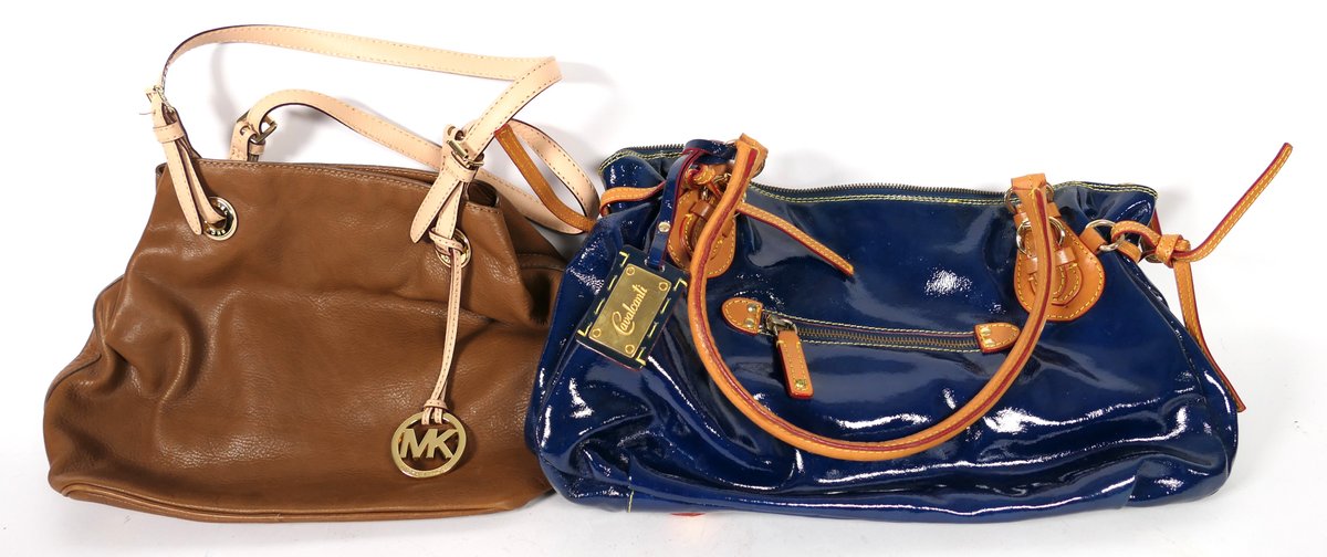 Two Leather Handbags