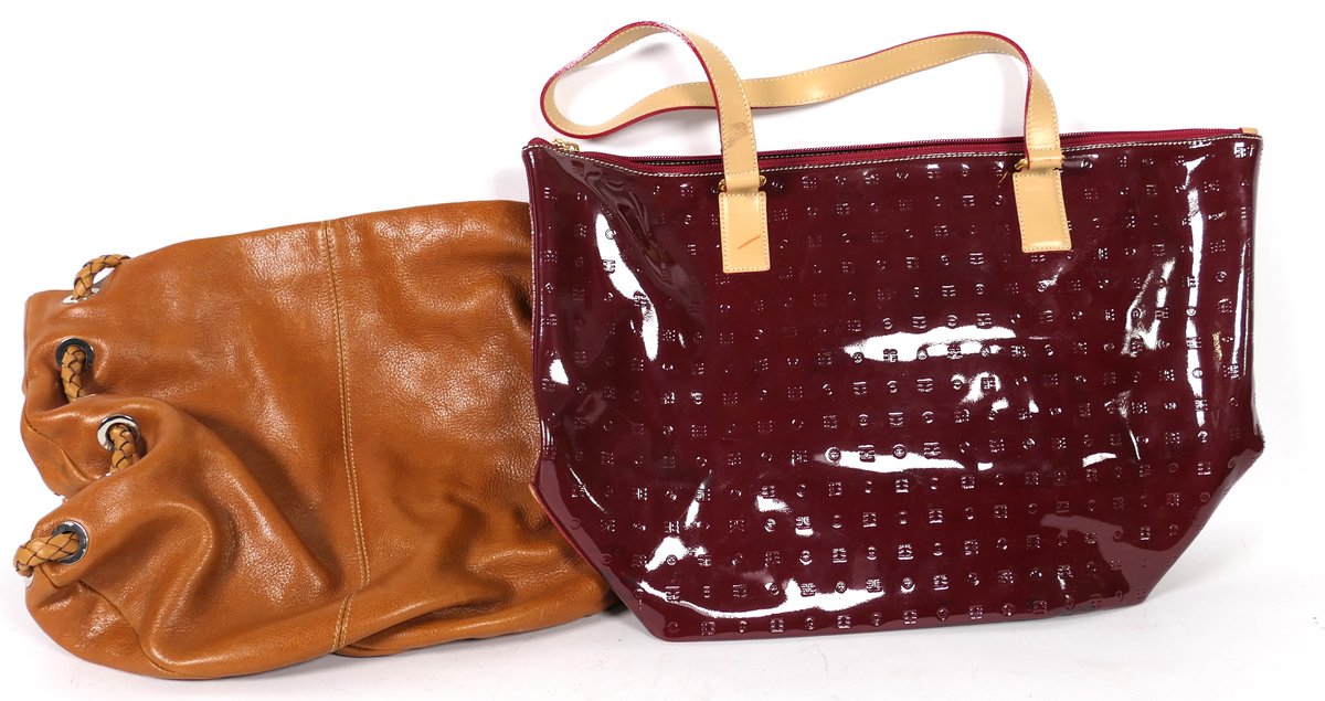 Two Leather Handbags