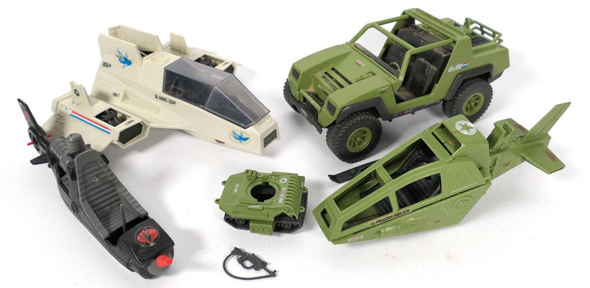 Small GI Joe Vehicles