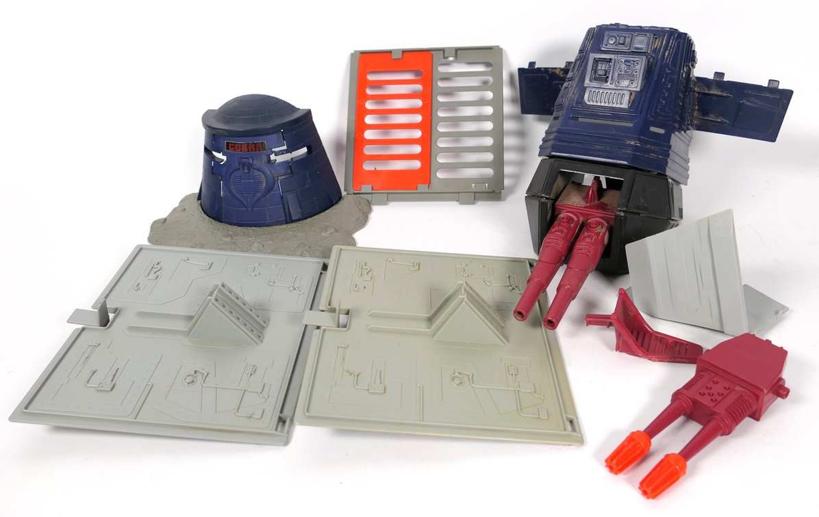 GI Joe Terror Drome and Bunker Pieces
