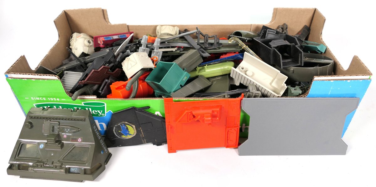 Collection of Structural Toy Pieces