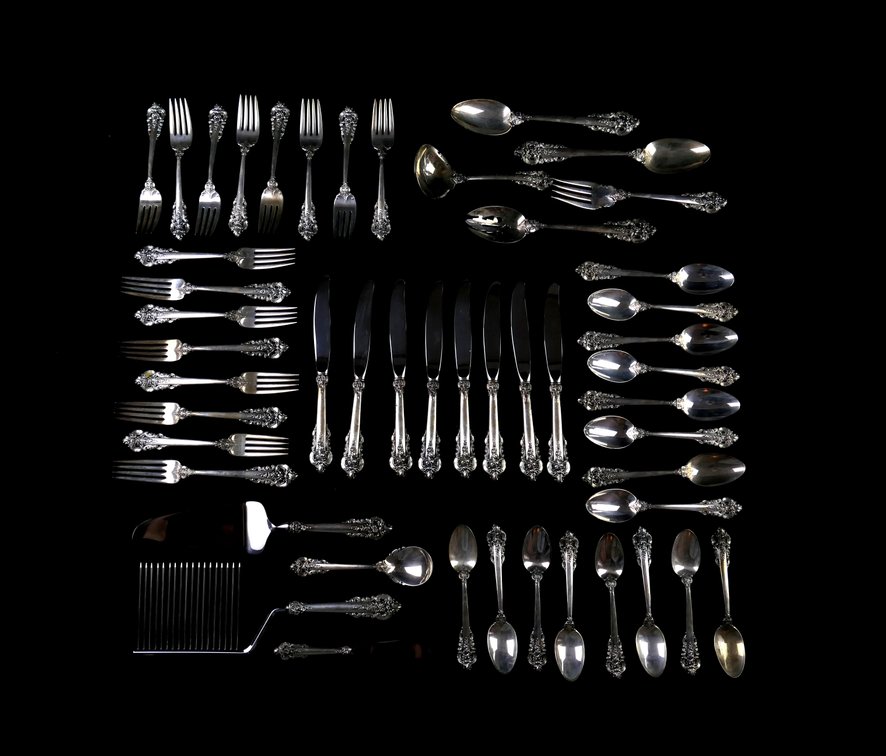 Wallace Sterling Flatware Service for Eight