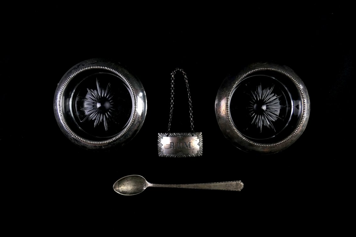 Four Sterling Silver Items