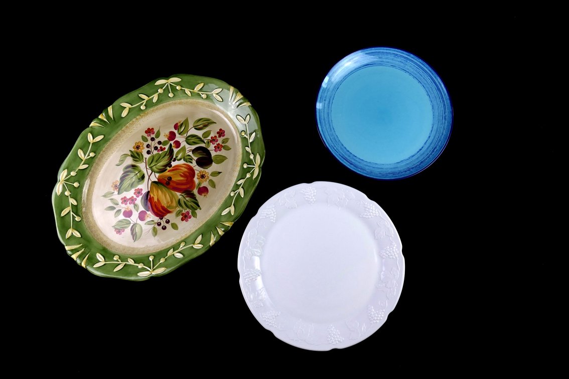 Three Serving Platters