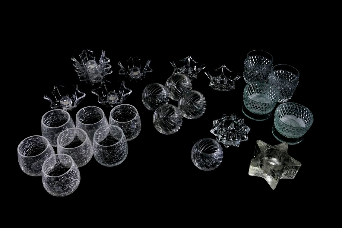 Clear Glass Votive Holders