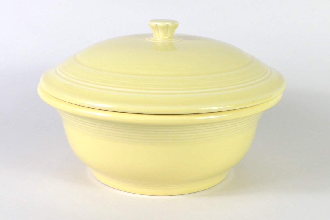 Fiestaware Covered Serving Bowl