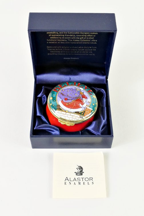Enameled Trinket Box by Alastor Enamels