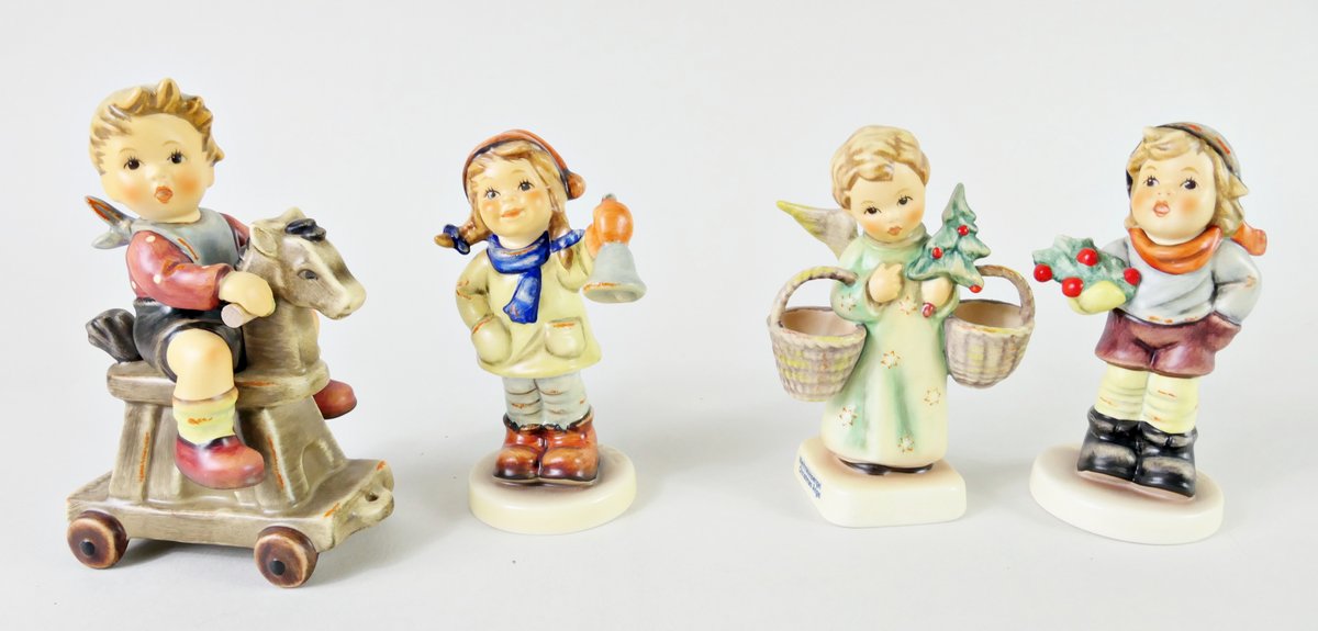 Four Figurines by Goebel