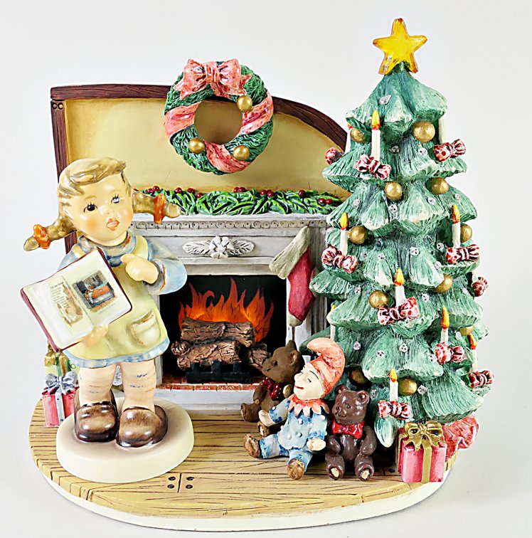 Christmas Display and Figure by Goebel