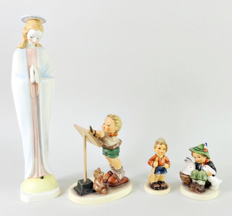 Four Figurines by Goebel