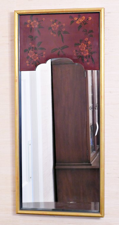 Wall Hanging Floral Mirror