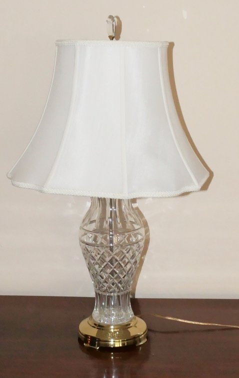 Clear Glass Table Lamp