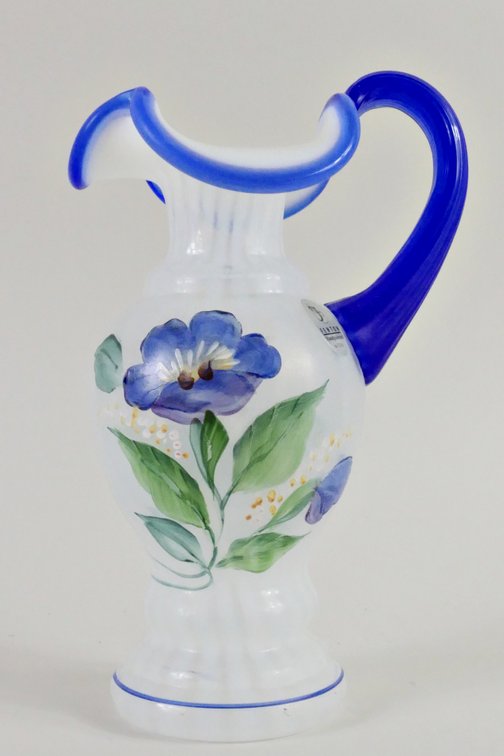 Art Glass Pitcher by Fenton