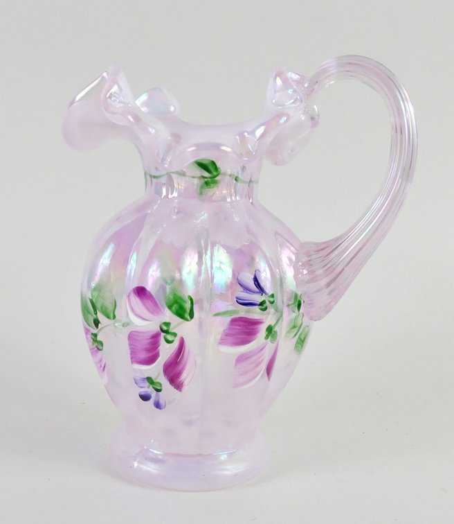 Art Glass Pitcher by Fenton