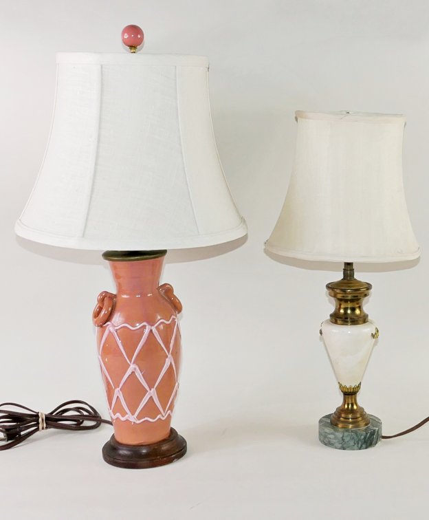 Two Small Accent Lamps