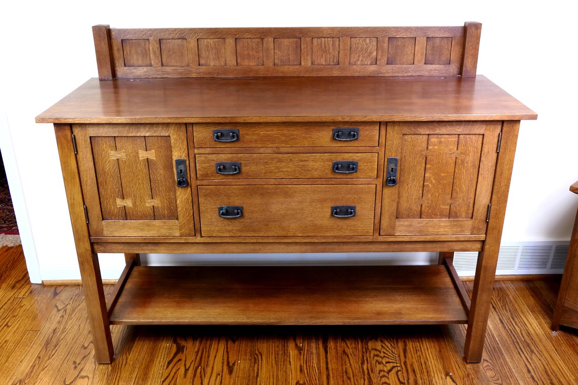 Stickley Mission Style Oak Buffet Sideboard