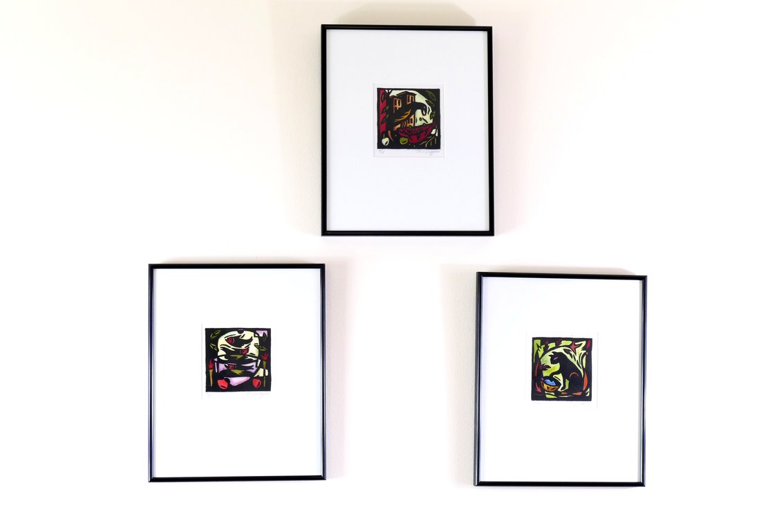 Three M.P. Wiggins Artworks