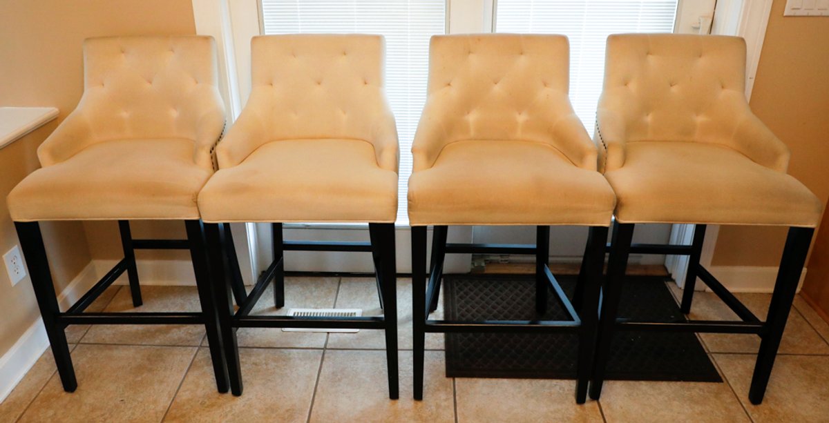 Set of Four Counter Stools