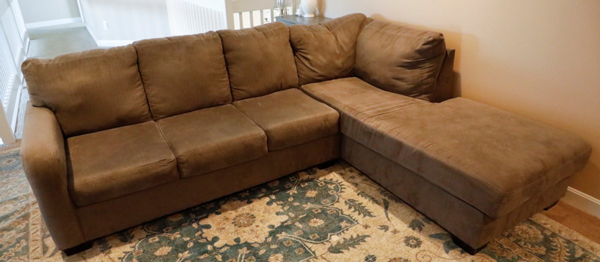 Two Piece Sectional Couch
