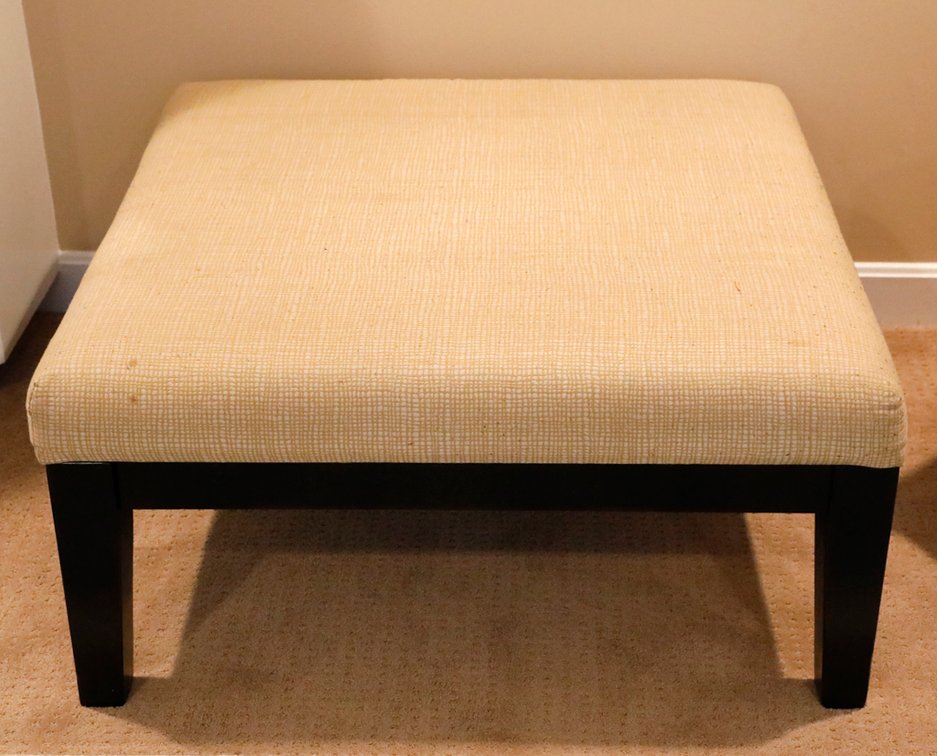 Upholstered Oversized Ottoman