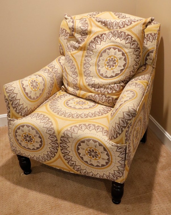 Whimsical Upholstered Easy Chair