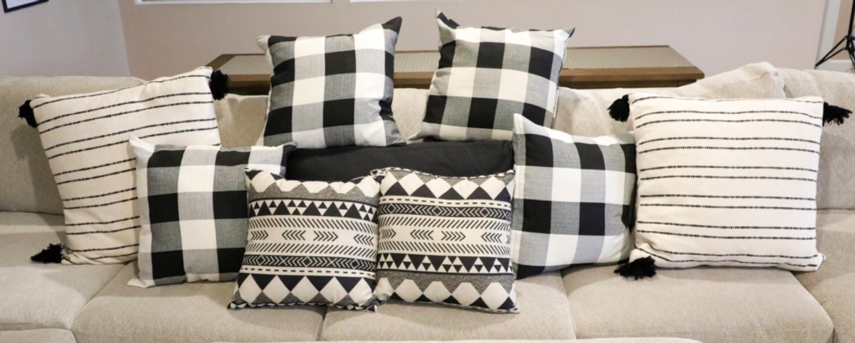 Eight Complementary Accent Pillows