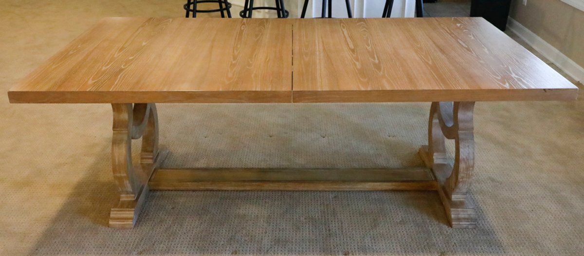 Oak Veneered Dining Table