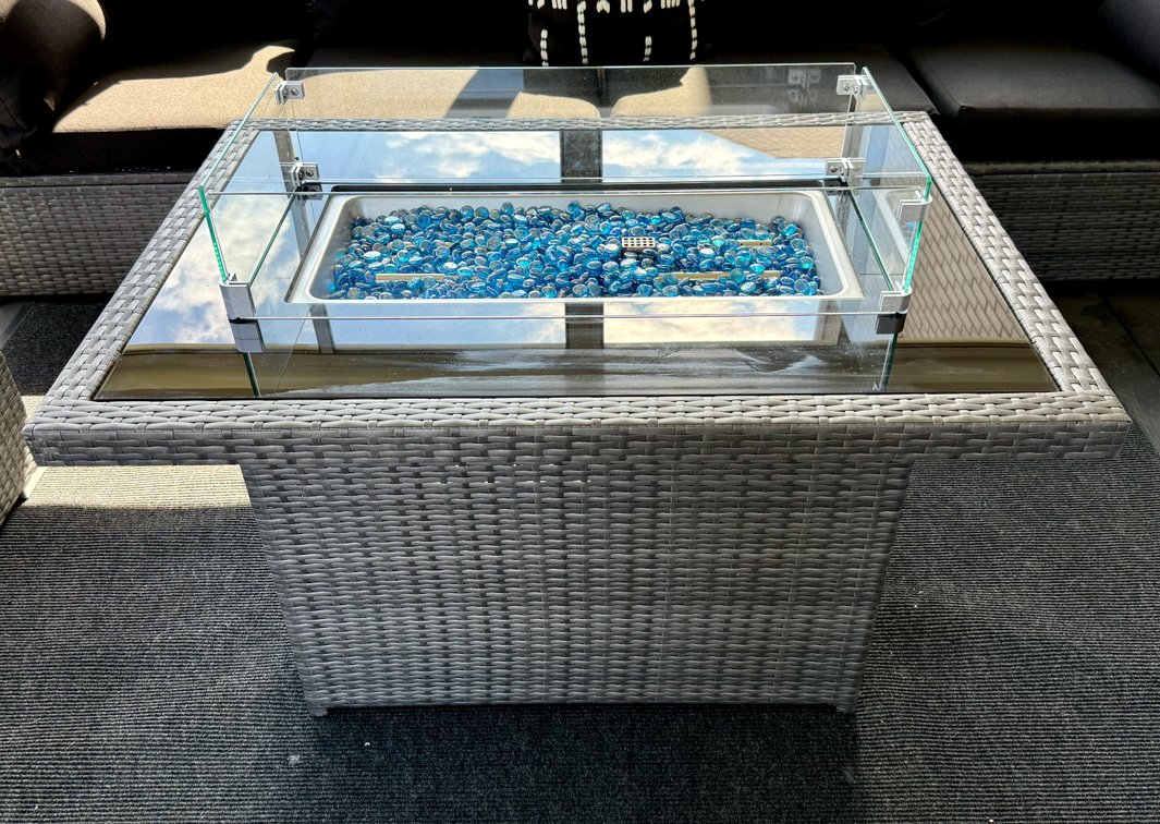 Gas Firepit Table