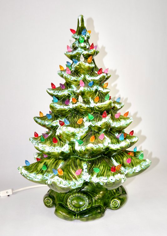 Ceramic Lighted Christmas Tree