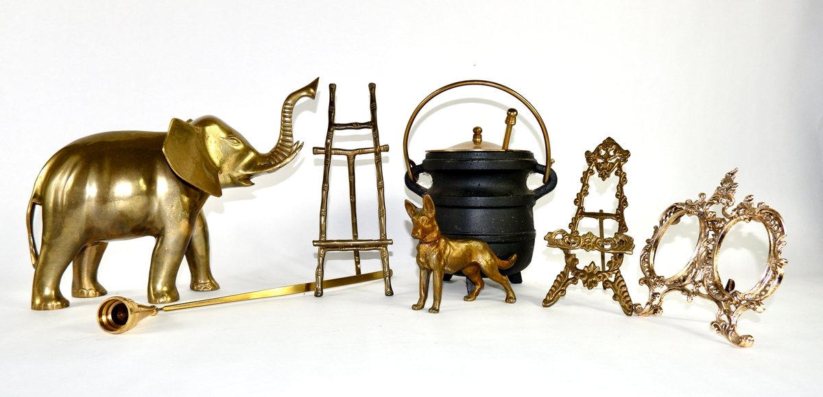 Assorted Brass Items