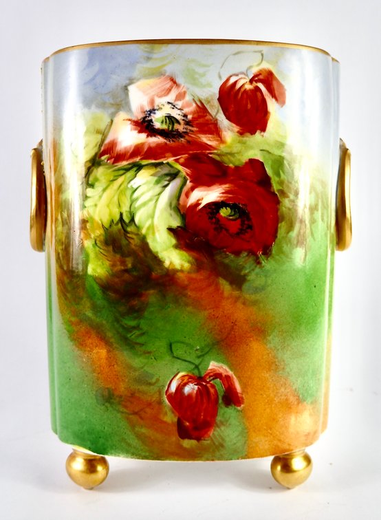 Vintage Guerin Limoges Cachepot Vase