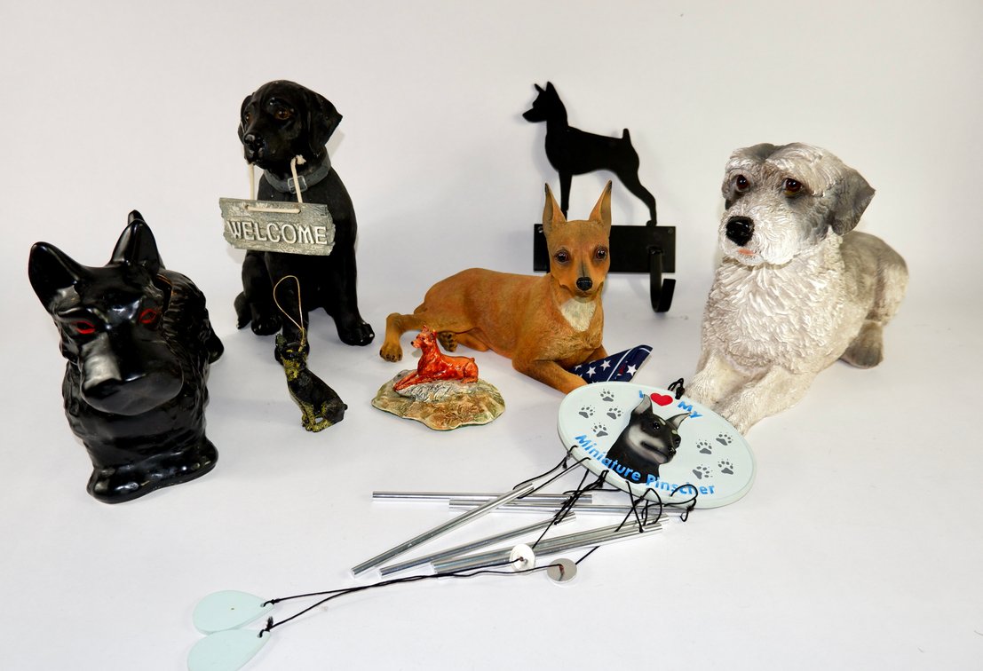 Assorted Dog Accent Pieces